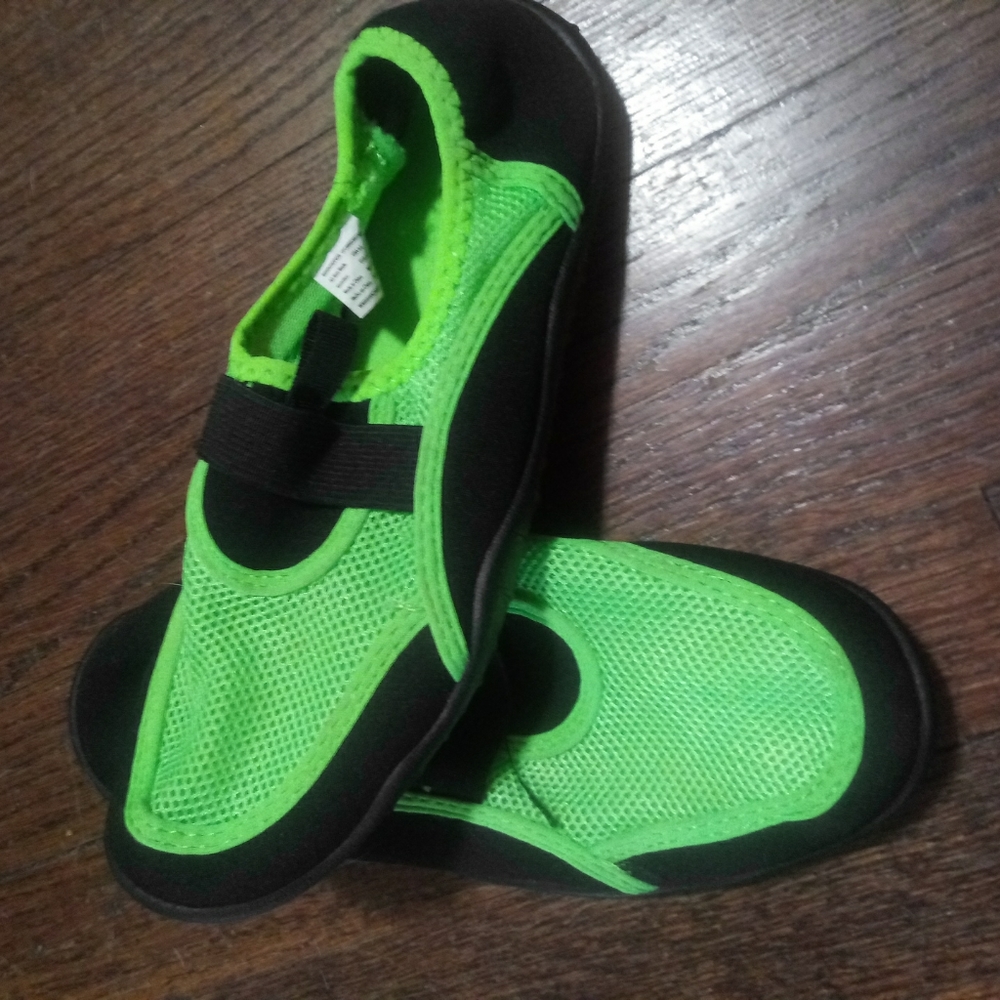 Neon Green Swim Shoes